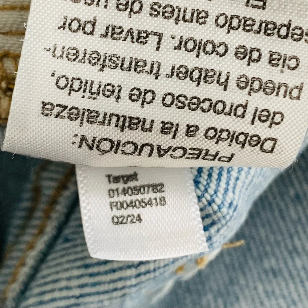 Universal Thread Mid Rise Button Up Jeans Slim Fit Size 2 - Picture 14 of 15